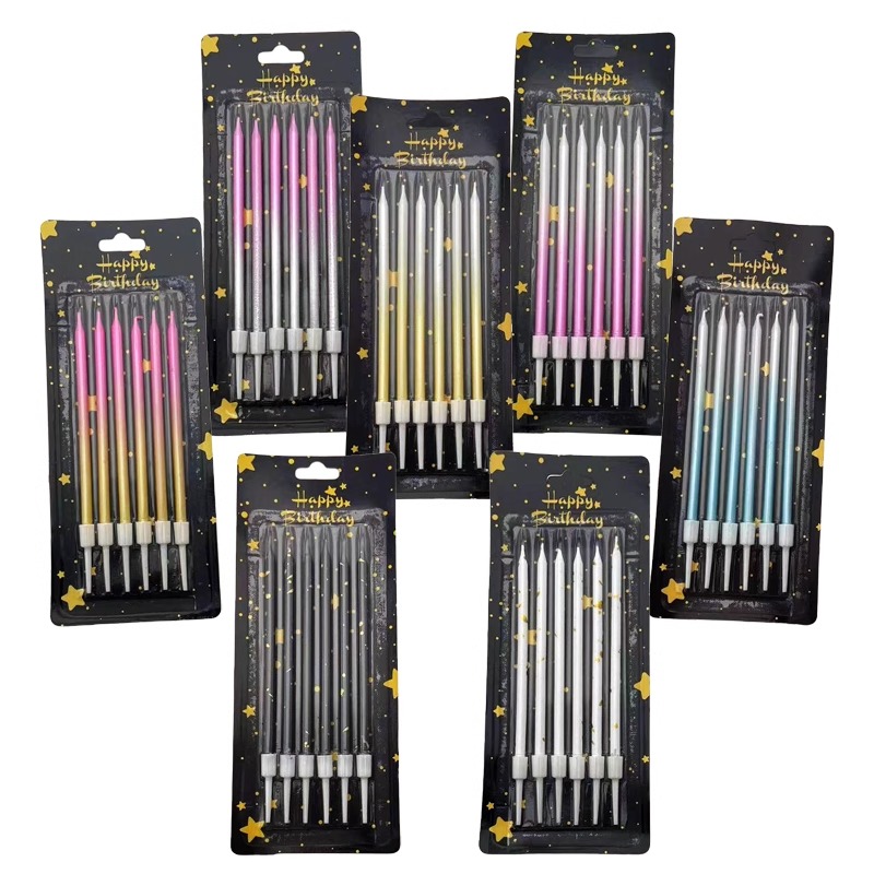 Wedding Supply.Box - 30/50 Kotak Warna Gradien Lilin Ulang