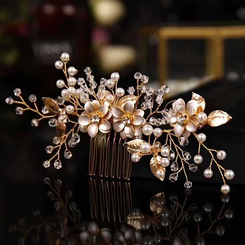 Wedding Supply Store - Ikat kepala Tiara Aksesori pernikahan wanita,