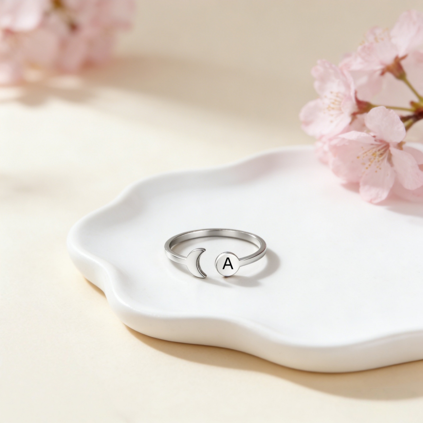 Cincin Fase Bulan Retro Inisia - Wedding Z ulasan dan harga