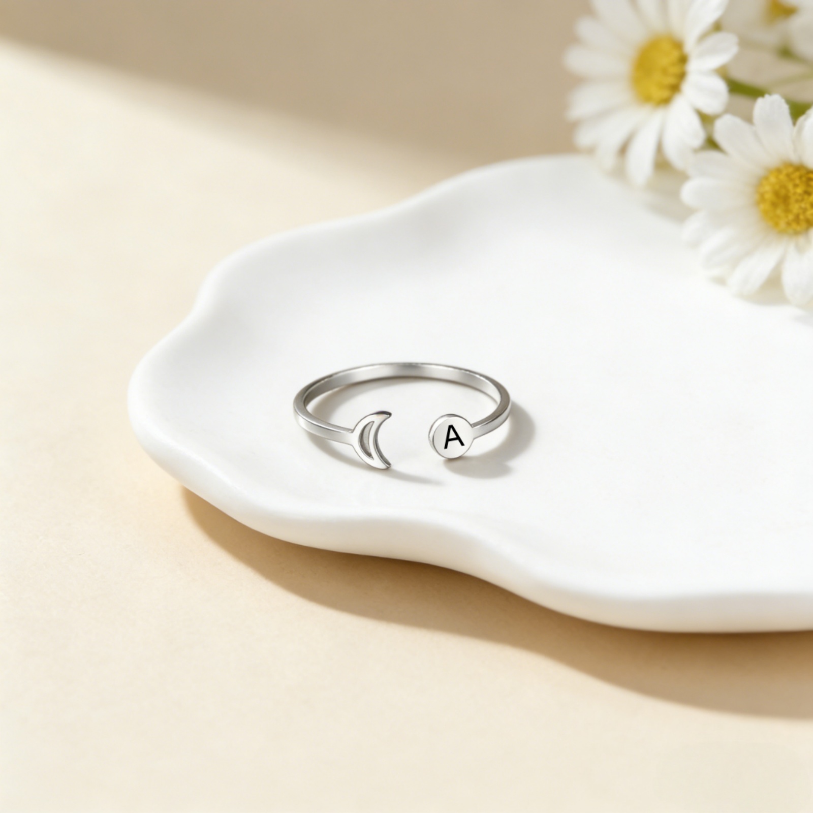 Cincin Fase Bulan Retro Inisia - Wedding Z ulasan dan harga