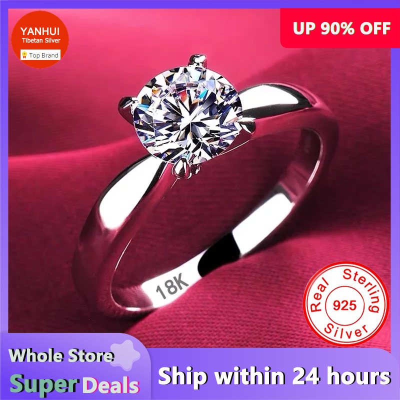Dengan sertifikat mewah 18K ci - Wedding Z ulasan dan harga