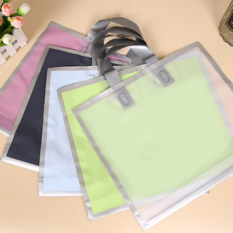 50Pcs Tas belanja tangan frost - Wedding Supply Store ulasan dan harga