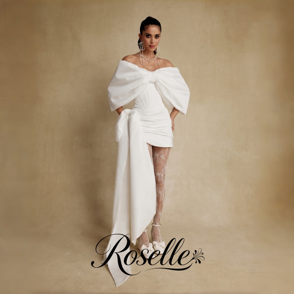 ROSELLE Gaun Pengantin Mini Ta - Wedding Qw ulasan dan harga