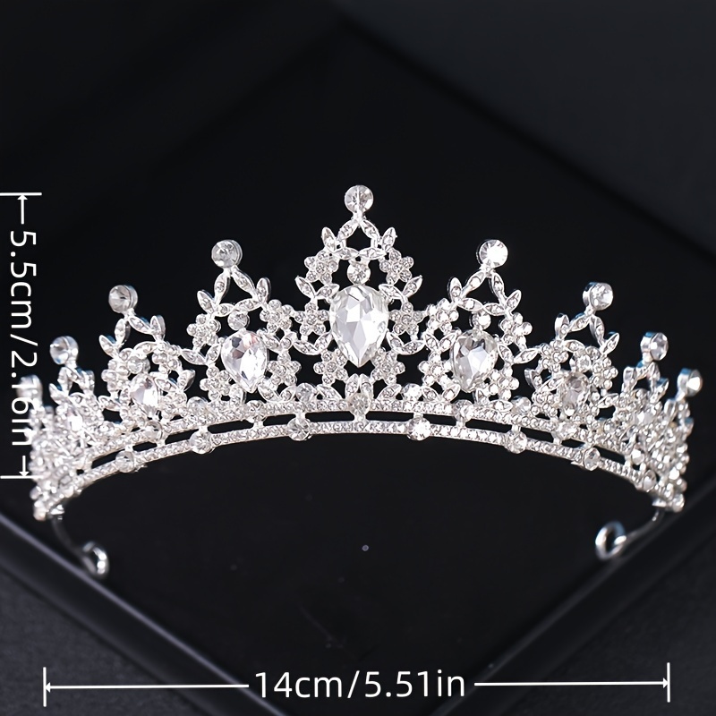 Mahkota dan Tiara Kristal Warn - Wedding Supply Store ulasan dan harga