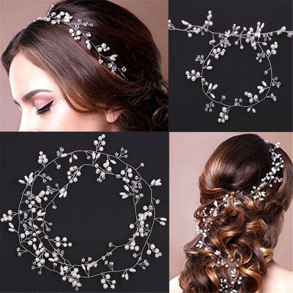 Perhiasan Rambut Pesta Rantai  - Wedding Supply Store ulasan dan harga