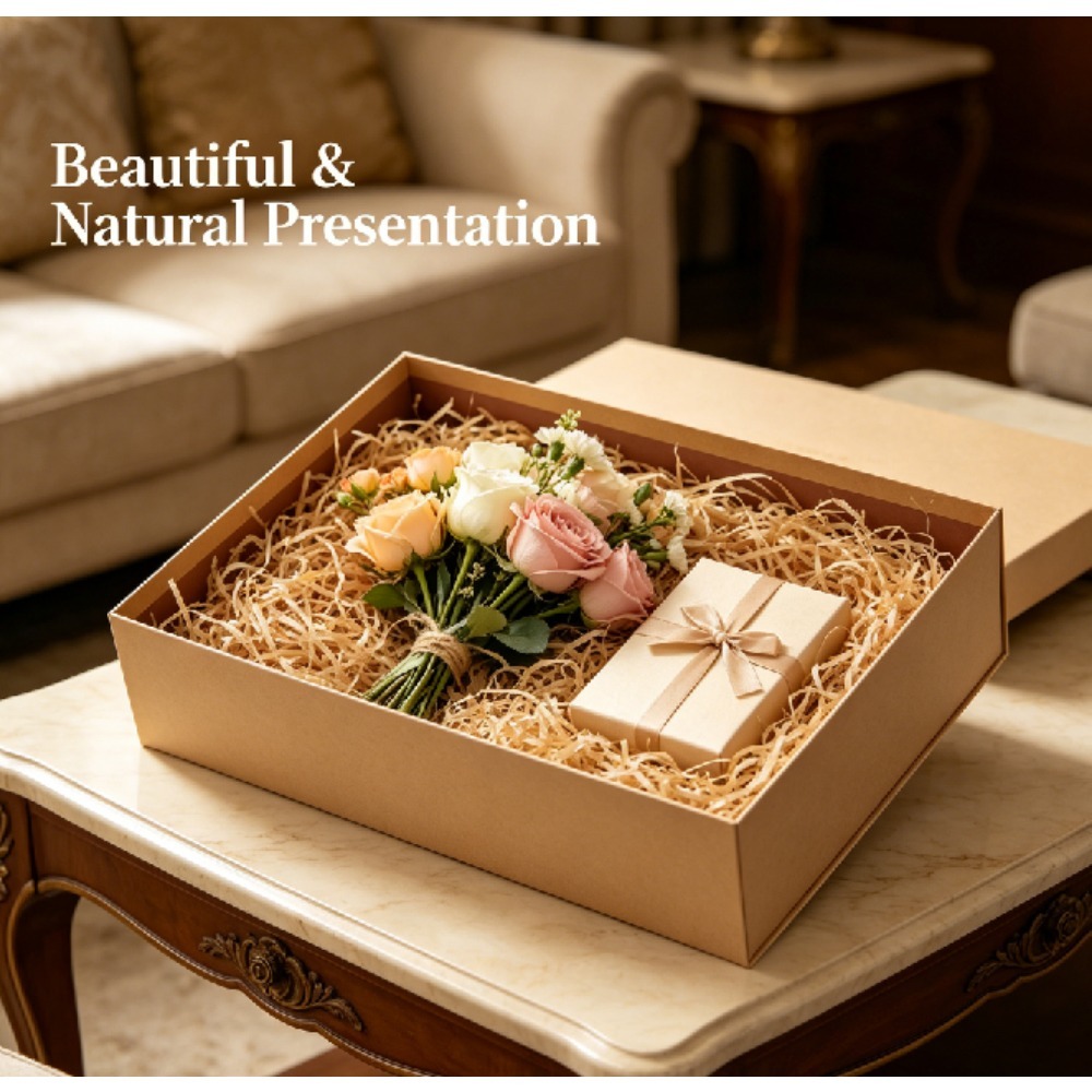 Pengisi Serat Rafia Vintage Al - Wedding Supply.Box ulasan dan harga