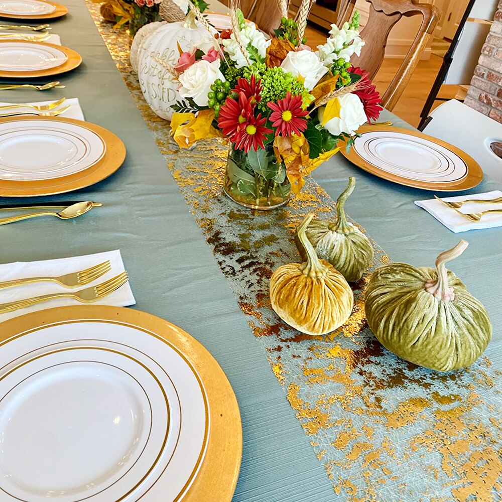 Taplak meja tipis metalik berk - Table Runner Sequin ulasan dan harga