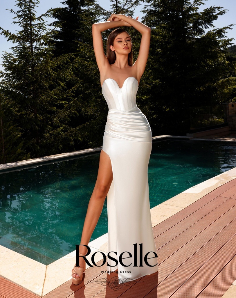 ROSELLE Gaun Pengantin Model S - Wedding Qw ulasan dan harga
