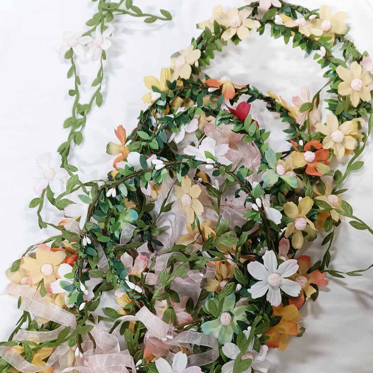Ikat Kepala Mahkota Tanaman Me - Wedding Supply Store ulasan dan harga