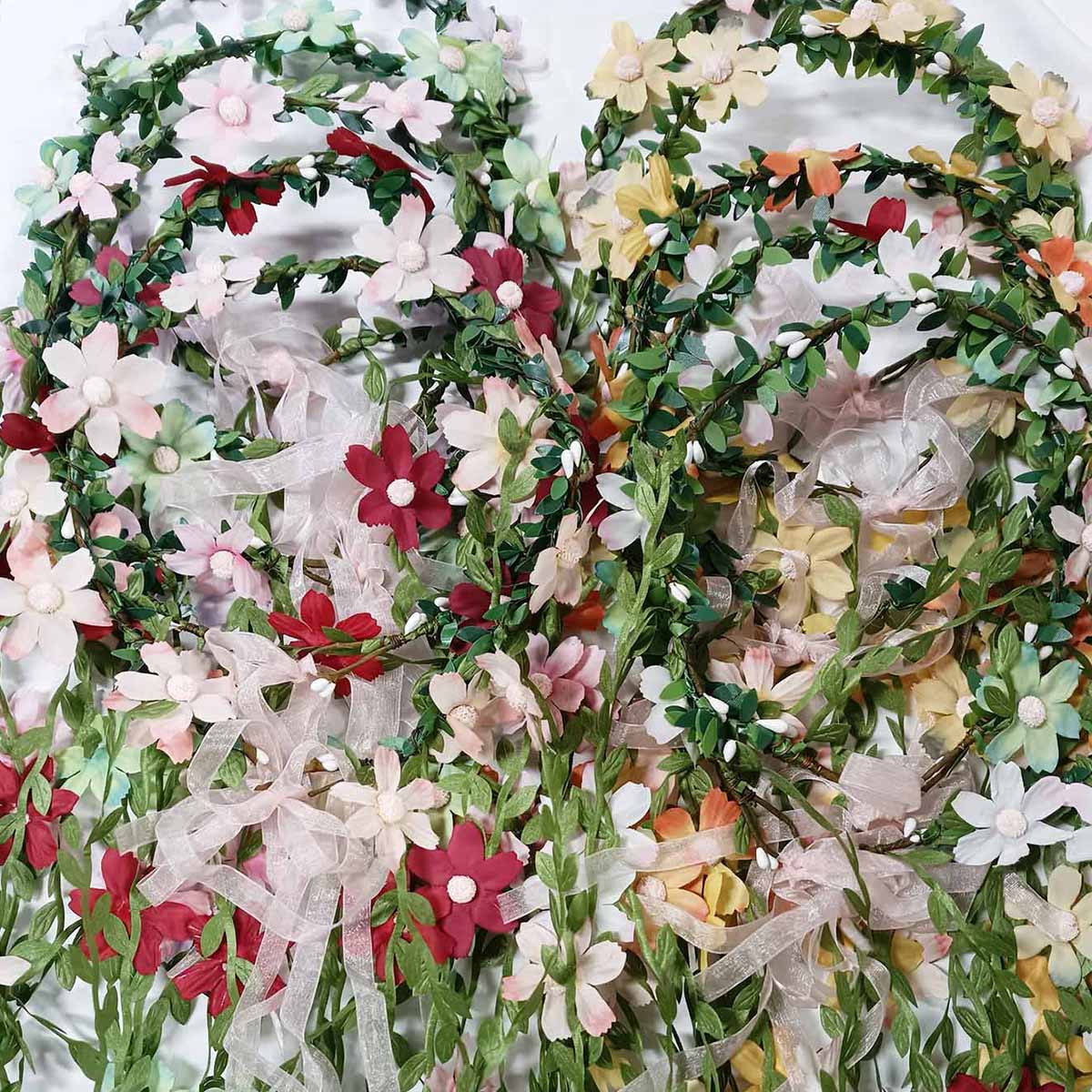 Ikat Kepala Mahkota Tanaman Me - Wedding Supply Store ulasan dan harga
