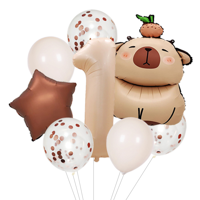 Koleksi Balon Capybara Bertema - Supply Wedding Venue ulasan dan harga