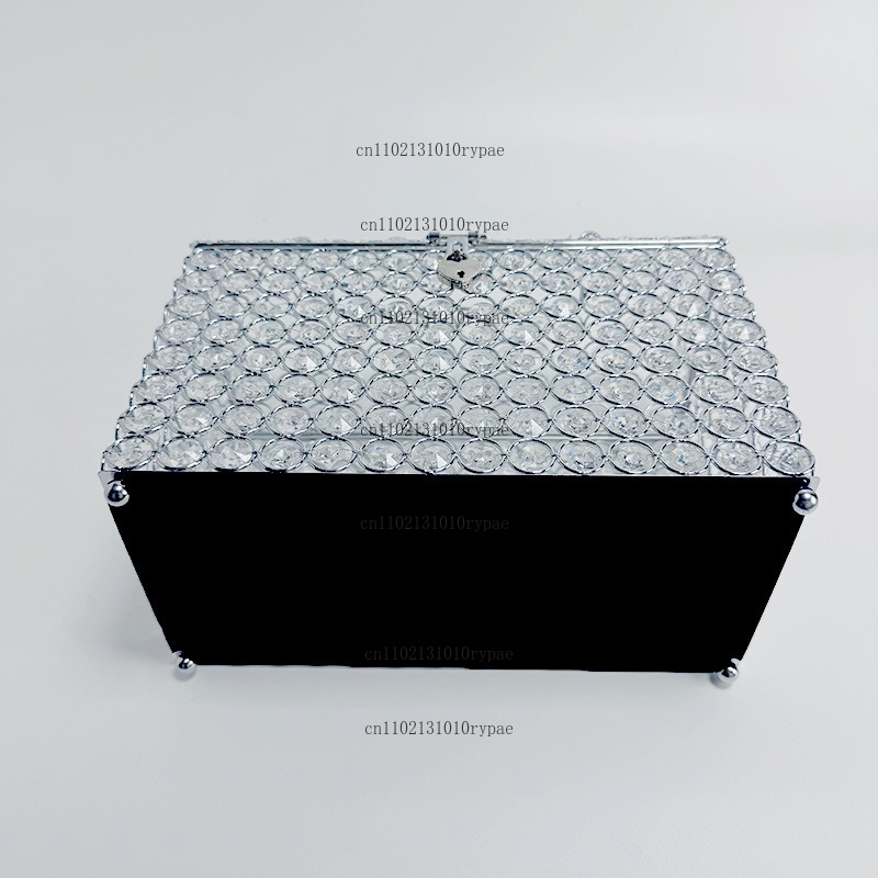 Kotak perhiasan kristal, tempa - Wedding Supply.Box ulasan dan harga