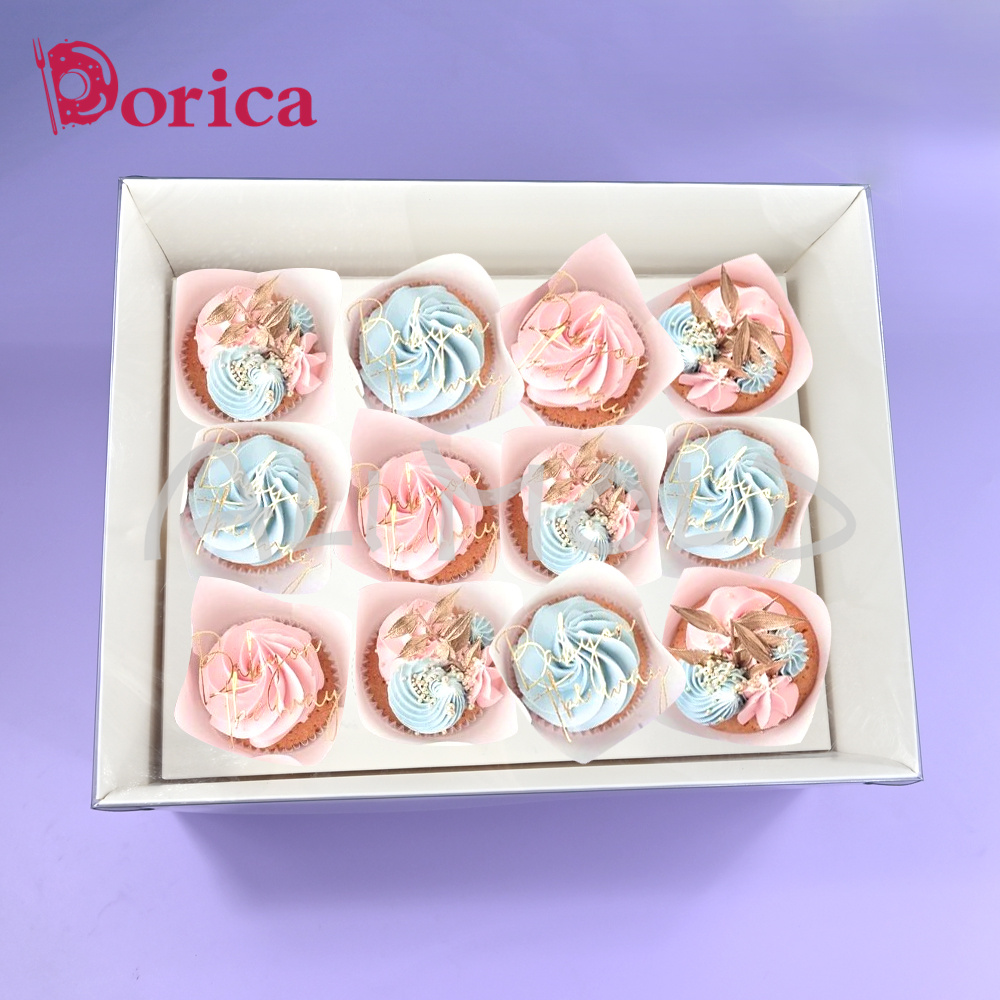 5 pak 6/12 lubang kotak kue Cu - Wedding Supply.Box ulasan dan harga