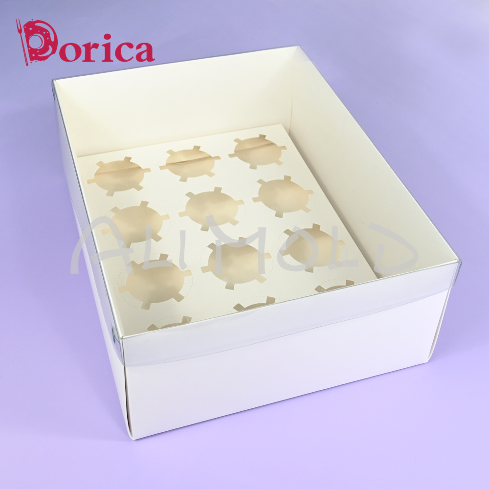 5 pak 6/12 lubang kotak kue Cu - Wedding Supply.Box ulasan dan harga