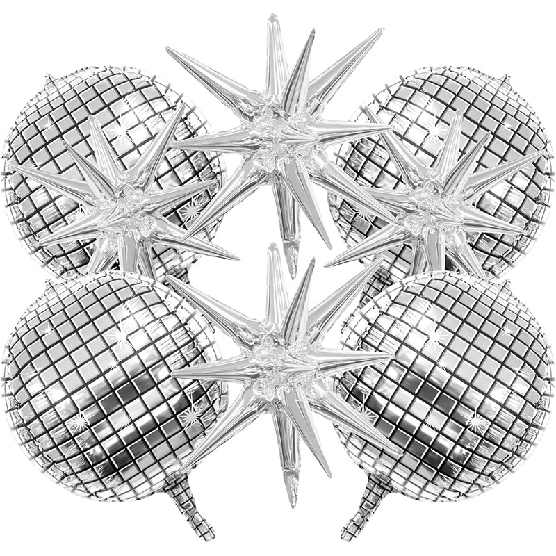 8 Buah Set Balon Film Aluminiu - Supply Wedding Venue ulasan dan harga