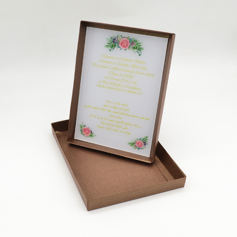 Kustom Potong Laser Kotak Unda - Wedding Supply.Box ulasan dan harga