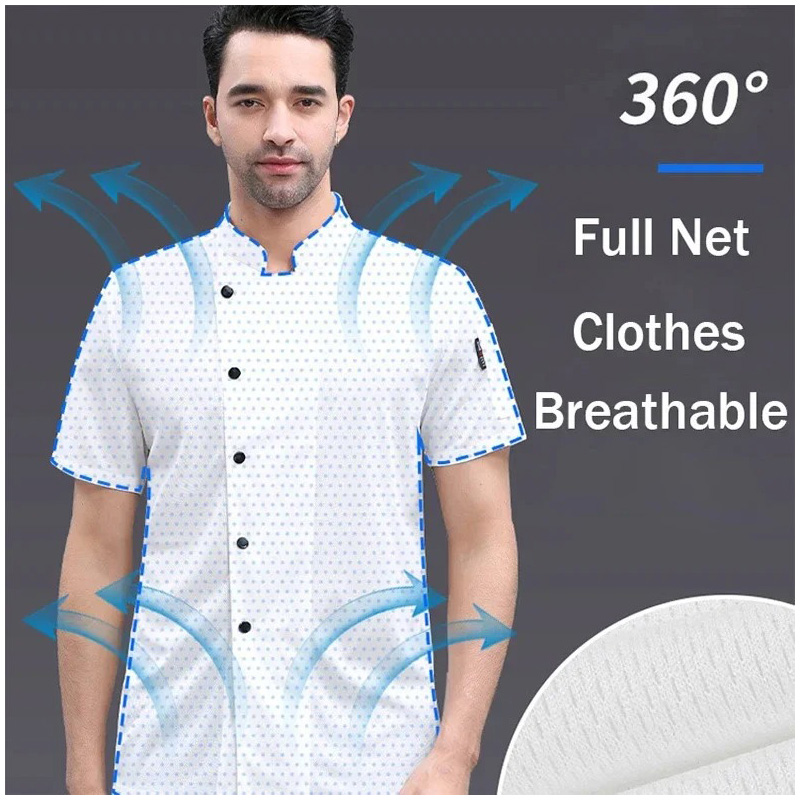 Baru 360 ° Jaket Koki Jaring B - Wedding Job ulasan dan harga